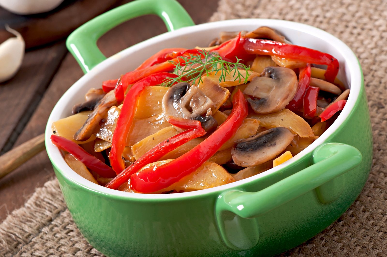 Mushroom Chilli