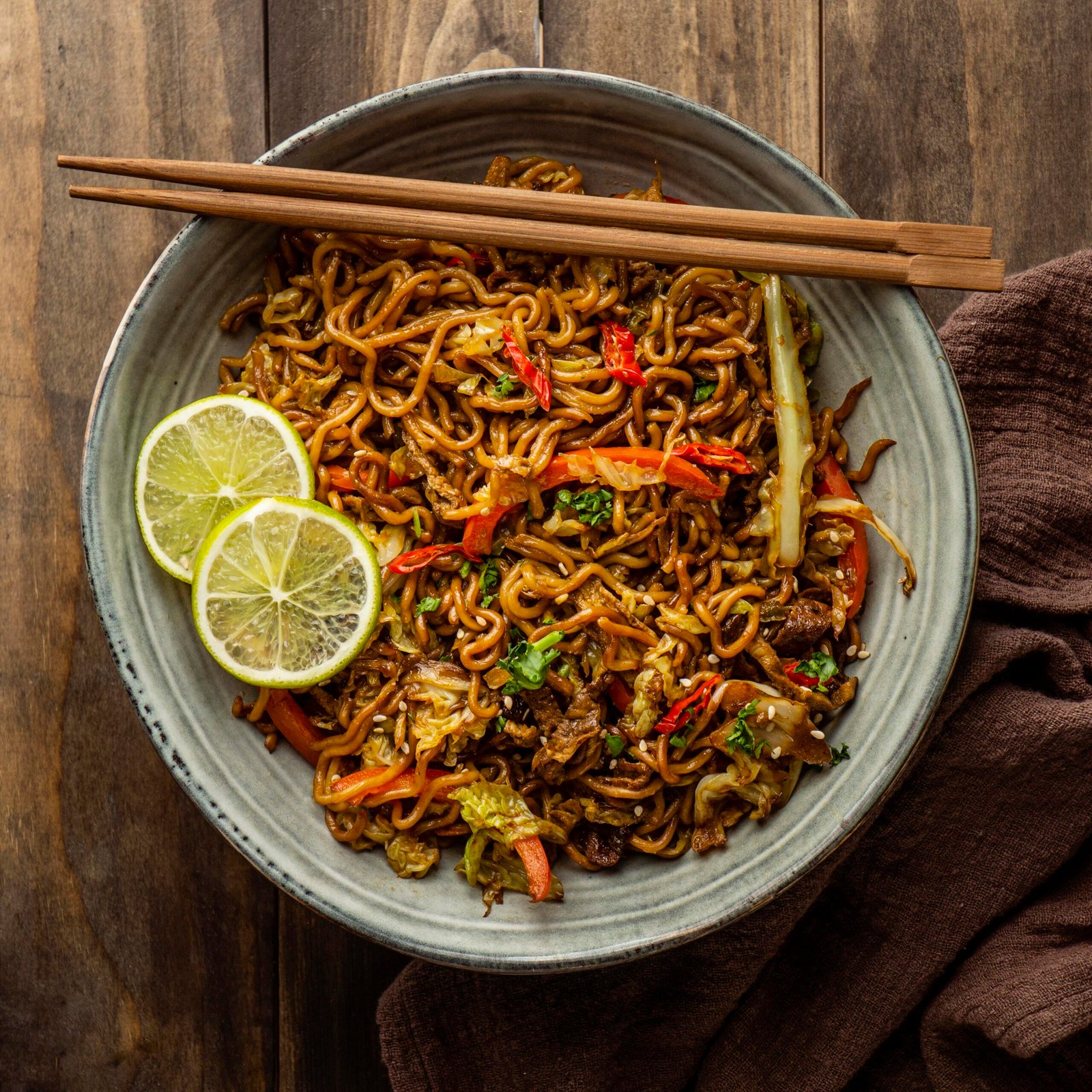 Veg Hakka Noodles
